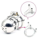 Stainless Steel Male Chastity Device Metal Cage Men Puncture Piercing Hook