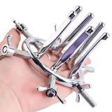 Adjustable Metal Extreme Speculum Chastity Device Dilator Spreader Expander NEW