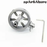 Stainless Steel Sounds Tube Male Chastity Stretching TeethRing Adjustable