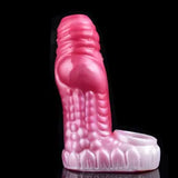 Thick-Condom-Hollow-Penis-Sleeve-Dildo-Alien-Knot-Dong-Cock-Girth-Men-Sex-