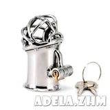 Stainless Steel Male Chastity Device Puncture Cage Men Metal Piercing Hook Rings