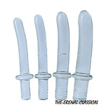 Smooth Big Crystal Handle Glass Dildo16/20/25/30Mm Realistic Penis Dildo Sex