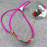 Invisible Stainless Steel Female Chastity Belt Locking Adjustable Panty Device