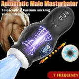 _Male Masturbaters Automatic Sucking Stroker Penis Vibrator Trainer for Men Toys