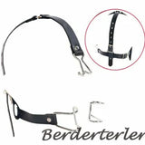 Open Mouth Bite Gags with Nose Clip Head Restraints Harness Straps for Cosplay