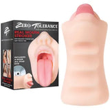 ZT Real Mouth Stroker Oral Male Masturbator w/ Tongue Men's Sex Toy w/DVD