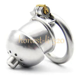 Stainless Steel Sounds Plugs Male Chastity Device Bird Lock Chastity Cage