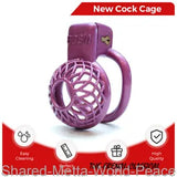 Super Small Reticular Sissy Chastity Cage Male Small Cage Ring Chastity Devices