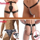 New ListingMale/Female Chastity Belt Device Cage Pants wear Lock Binding  Adult