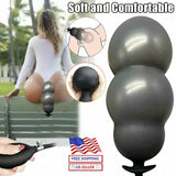 Extra Huge Inflatable Dildo Pump Penis Anal Butt Plug G-spot Stimula