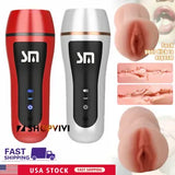 Automatic Male Masturbator Cup Stroker Pocket Pussy Vagina Sex Toys Men 2colors
