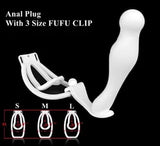 3Size The Fufu Clip for Male Sissy Mimic Female Chastity Cage Trainings Clip