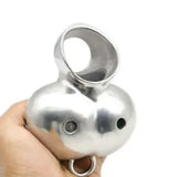 New Stainless Steel Male Chastity Cage Ball Stretcher Protector Weight