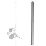 Yescom 3.3FT Chrome Dancing Pole Extension for 45mm Pole Fitness Exercise Party