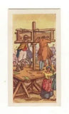 Tea trade card  1961 - The Pillory as punishment