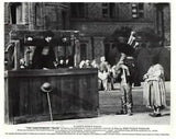 The Canterbury Tales Original Lobby Card Ninetto Davoli in a pillory town square