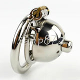 Super Small Male Chastity Cage Urethral Sounds Spiked Ring Metal Chastity Device