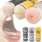 Male Deep SUCKING Masturbaters Pocket Pussy Stroker Cup SEX TOY FOR-MEN nc