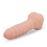 Realistic Male Penis Extension Cock Stroker Sleeve Masturbator Anal Sex Toy