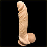 Male Soft Silicone Cock Penis Sleeve Extension Extender for Couples Sex Doll Toy