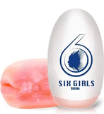 #28 Male Masturbator Egg, Lilecemie Portable Pleasure Pocket Pussy Stroker 4 Men