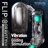 TENGA Masturbator Flip Zero Gravity EV Electronic Vibration Stroker For Men