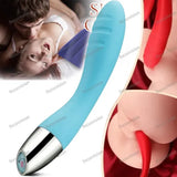 Powerful G Spot Anal Vibrator Clit Massager Stimulator Sex Toy for Women Soft