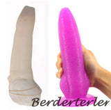 Women-Masturbator-Huge-Butt-Plug-Dildo-Dong-Thick-Anal-Dilator-Sucker-Sex-Toys