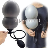 Diameter 13cm Inflatable Anal Plug Huge Vagina Anus Expansion Prostate Massage