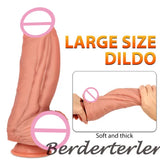 XXL Realistic Dildo Soft Silicone Huge Penis Suction Cup Strapon Thick Dick Toys