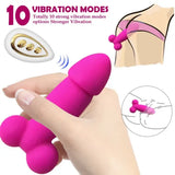 Beginner Silicone Vibrating Butt Plug Tickler Small Starter Anal Vibe Sex Toy US