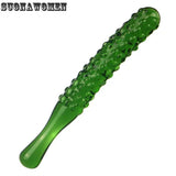Pyrex Glass Dildo Fruit Vegetable Artificial Peni Dildo Gay Masturbation Sex Toy
