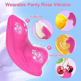 Waterproof Wearable Clit Vibrator G-spot Dildo Panties Massager Sex Toy Couples