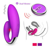 Wireless Vibrator G-spot Dildo Clit Vagina Stimulator Vibe Couples Women Massage