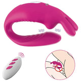 Wireless Clit G-spot Vibrator Dildo Masturbator Wearable Panties Massage Sex Toy