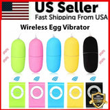 Wireless Remote Control Vibrating Egg Bullet Vibrator Massager Adult Sex Toys