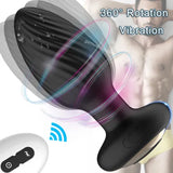 Rotating Butt Plug Vibrating Massager Dildo Anal Vibrator Remote Control Sex Toy