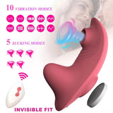 Wearable Vibrator Clit Sucking Vibrating G-spot Stimulator Sex Toys for Women