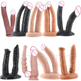 Sucker Double Dildo Premium Sex Machine Attachment Penis Anal Adult Sex Toys