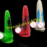 YOCY Realistic Dildos Silicone Suction Cup Dildo Testic Anus Massager Sex-Toys
