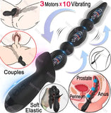 Vibrating Anal Plug Dildo Male Prostate Massager Vibrator Sex Toys for Men Women