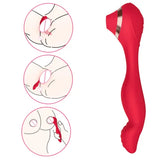 Waterproof-Vibrator-Finger-G-Spot-Dildo-Clit-Massager-Vibe-Couple-Women-Sex-Toys