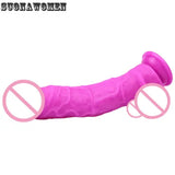 Soft Silicone Dildo Thick Phallu Dildo Stimulation Realistic Dildo Huge Sex Toys
