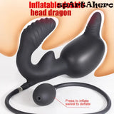 Inflatable Anal Plug Clit Vagina Stimulation Prostate Massager Gay Sex Toys