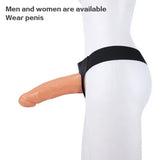 Realistic Strap On Dildo Harness Pants Strapon Cock Penis Dong Lesbian Sex Toys