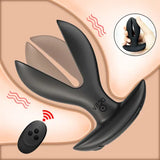 Vibrating Prostate Massage Anal Vibrator Butt Plug G-spot Dildo Vagina Dilator