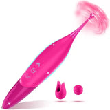 Vibrating Clitoral G spot Vibrator Stimulator Whirling Dildo Sex Toys for Women