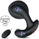 Male Prostate Massager Expand Inflatable Anal ButtPlug Dildo Large Big Sex Toys