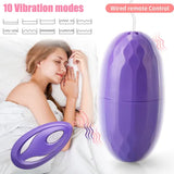 Remote Control Vibrating Egg Bullet Vibrator Clit G-spot Massager Sex Toys Women