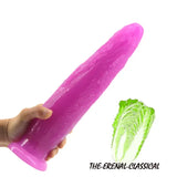 Vegetable Cabbage Shape Dildo With Suction Cup Flirting Masturbation Sex Toys